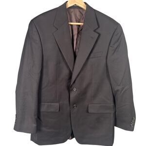Ralph Lauren 100% Wool Made In India Blazer Size 38R 2 Button